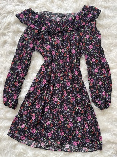 Karen millen floral ruffle - millen,