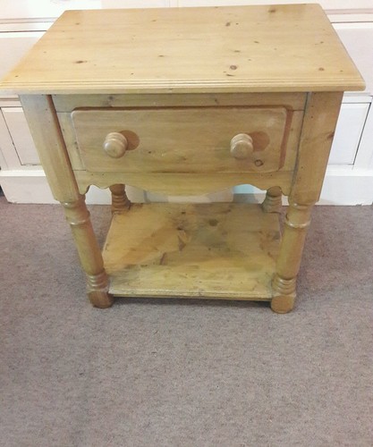 Antique vintage pine desk - antique,