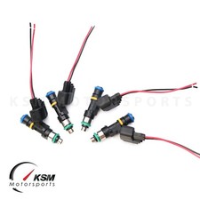 4 x 750cc fuel injectors for TOYOTA CELICA GT-4 MR2 TURBO 3SGTE fit BOSCH EV14