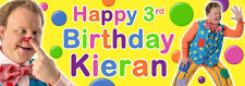 2 X Personalised Birthday Banners Tumble