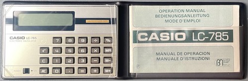 Casio 785 vintage - lc-785,