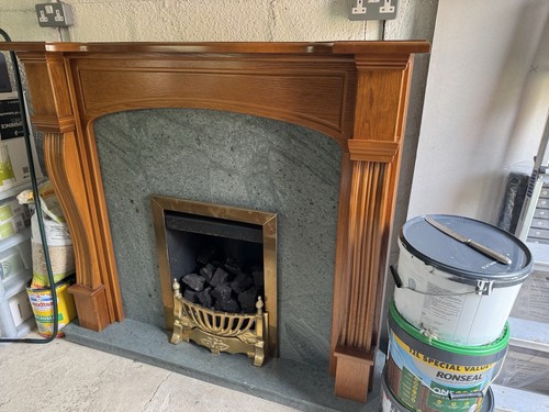 Gas fire surround - fire,