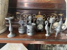 Collection vintage pewter - of,