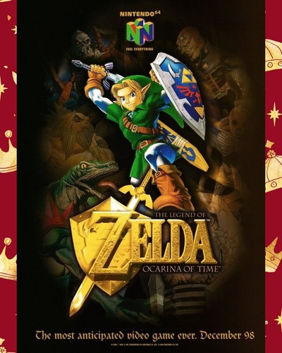 The legend zelda poster a3 - legend, of