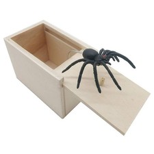 Rubber Spider Prank Box