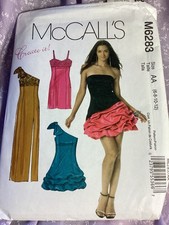 McCalls M6283 - DRESSES lined