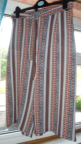 Wide leg stripe - wide, trousers