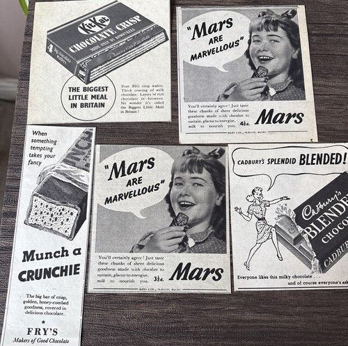 Original newspaper adverts - original,
