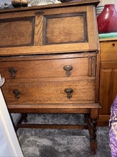 Vtg oak writing - oak,