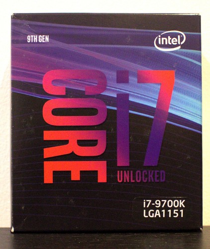 Intel core 9700k 3 - i7, ghz