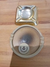 websters beer  and castle eden  ashtrays