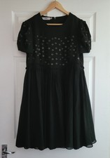  Jesire Womens Black  Dress - Size UK 16