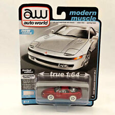 CHASE Auto World 1/64 1991 Mitsubishi 3000GT VR-4 Ultra Red Diecast Models Car