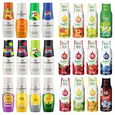 SodaStream & FruttaMax syrups Pepsi-7UP-Ale-Toniс-Orange-Mango-Cherry-Strawberry