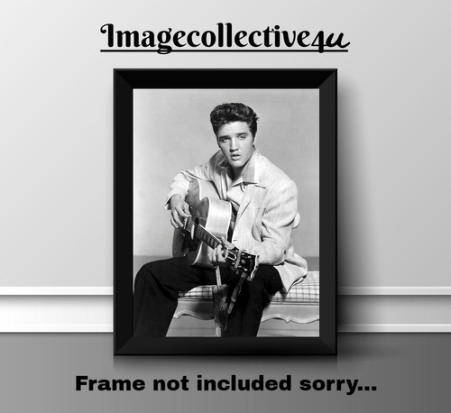 Elvis presley print - a4,