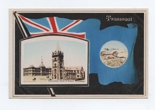 e07 POSTCARD TRANSVAAL FLAG