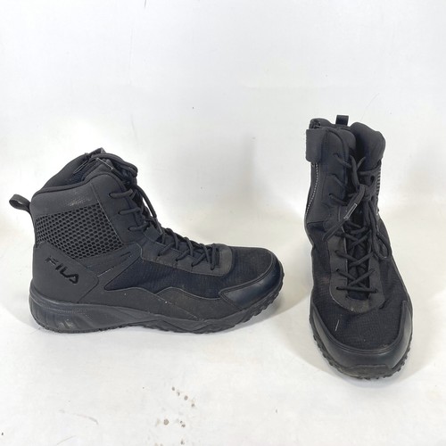 Fila mens tactical boots black - mens,