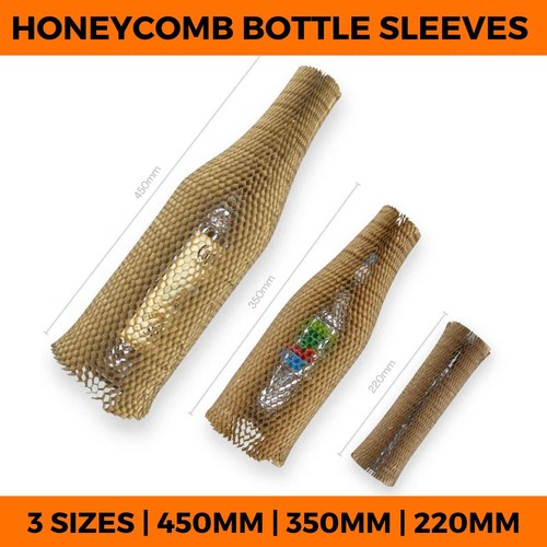 Honeycomb bottle sleeves - honeycomb,