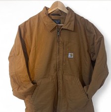 Carhartt Brown Duck Sherpa