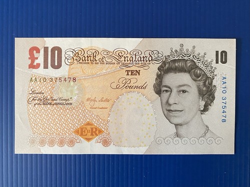 Bank england 10 - of, £10