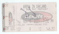 U2 & No Doubt 11/15/01 Oakland
