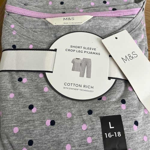 Ladies l grey mix - m&s, 16-18