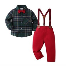 Baby/Toddler 3 Piece Set Christmas Gentlemen suit