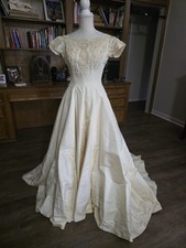 1950s Vintage Wedding Dress
