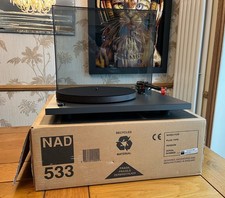 NAD 533 Turntable (Rega Planar 2) with RB250 & Goldring Elektra - SERVICED