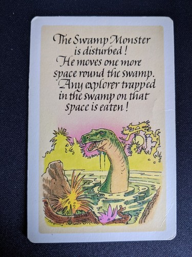 Swamp monster disabled lost - swamp,
