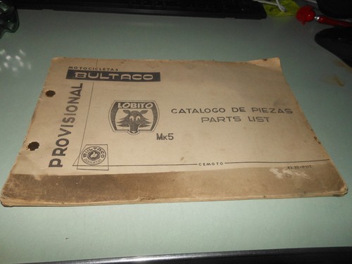 Bultaco oem mk5 125 - 125/175, lobito