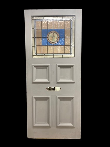 Large victorian stained glass - large,