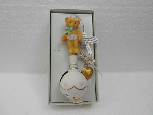 Cherished teddies baby rattle - cherished,