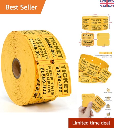 Versatile yellow raffle - yellow,