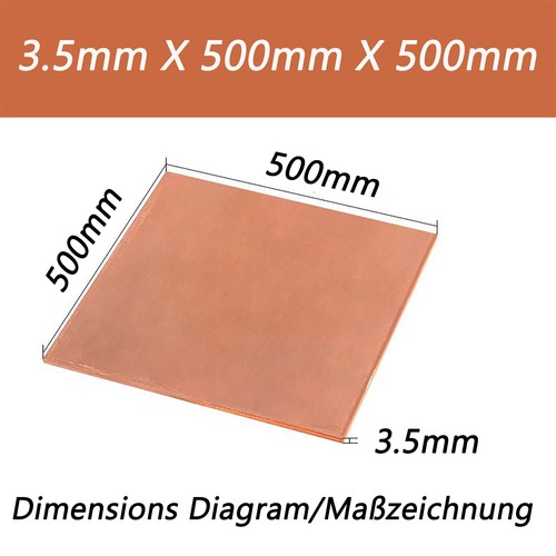 Copper sheet plate - copper, t2