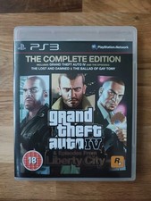 MINT DISC: Grand Theft Auto IV & Episodes From Liberty City Complete Edition PS3