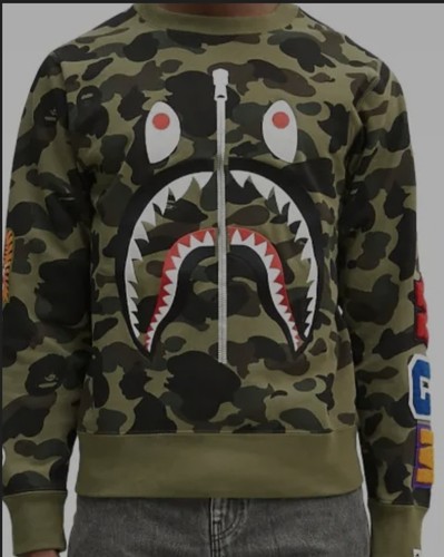 Bape bathing ape shark - a,