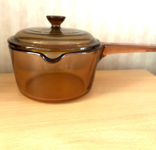 Vintage corning visions - visions, amber