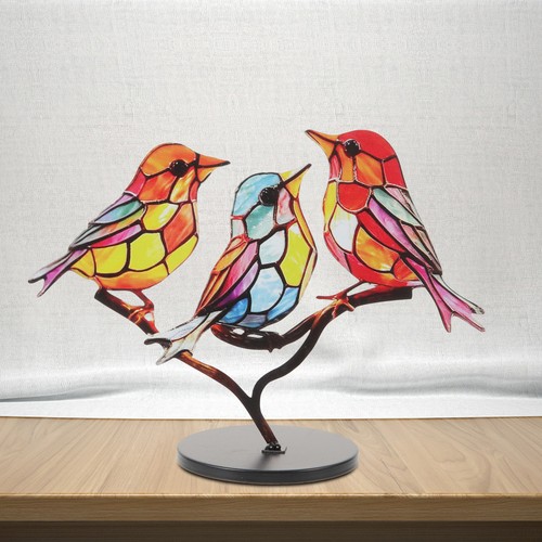 Bird flock figurine - flock,