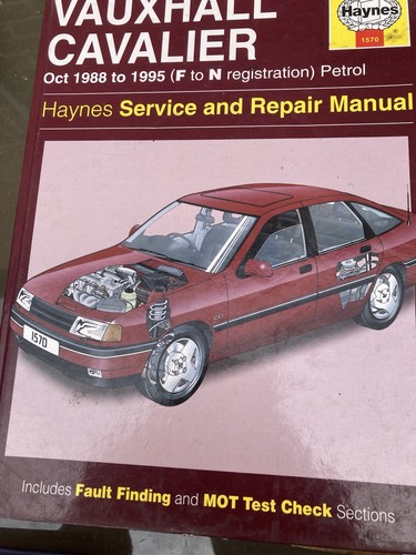 Haynes service manual vauxhall - manual,