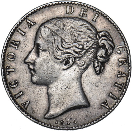1845 crown victoria british - -,