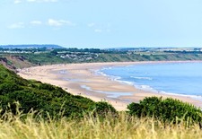 Filey Bay Seascape Canvas