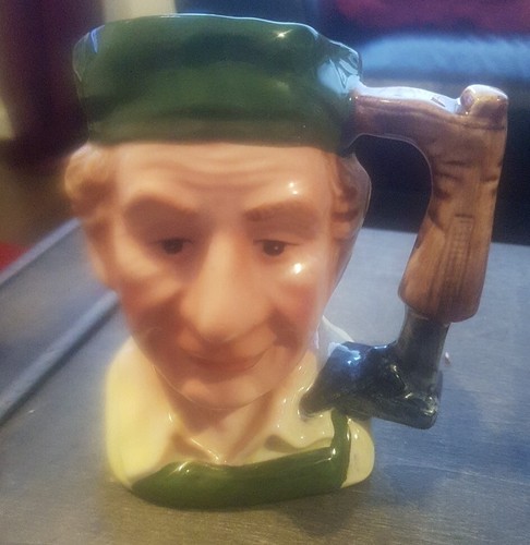Vintage character jug hand - character,
