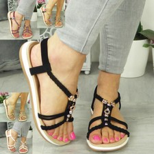 Sandals Shoes Ladies Elastic