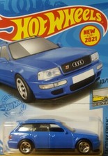 Hot Wheels '94 Audi Avant RS2 Blue 1:64 Scale New 2021