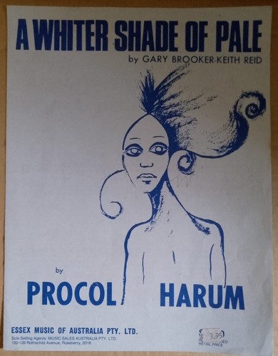 Whiter shade pale procol - whiter, of
