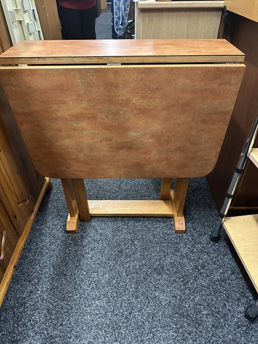 Retro drop leaf table - leaf, formica