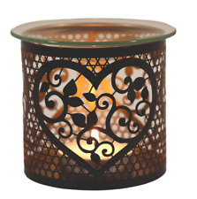 Heart Tea Light Oil Burner