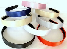 Headband Satin Solid Colours