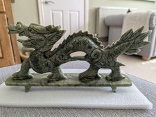 Jade Dragon Statue